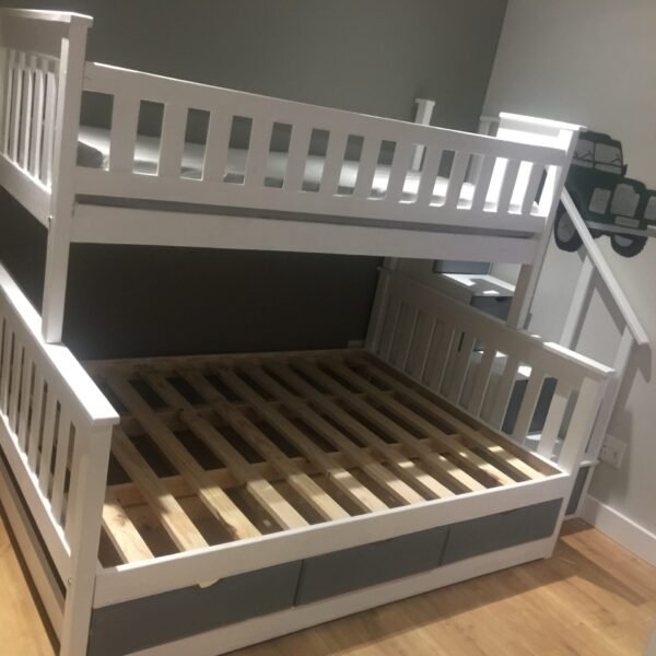 Stevens Tribunk Bed with Storage Staircase