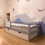 Toddler base beds with storage