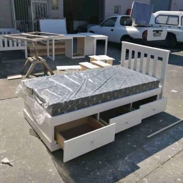 pine beds with headboard