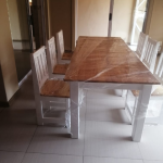 Dining table with chairs